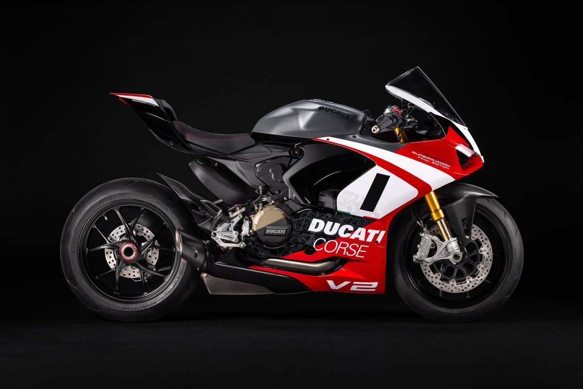 Ducati, uma última Panigale V2 com o Superquadro