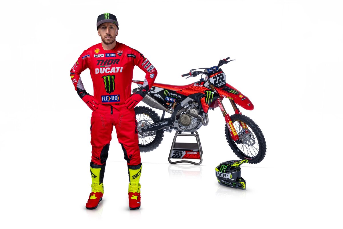 Oficial: Cairoli e Ducati na largada na Holanda no MXGP, estreia histórica