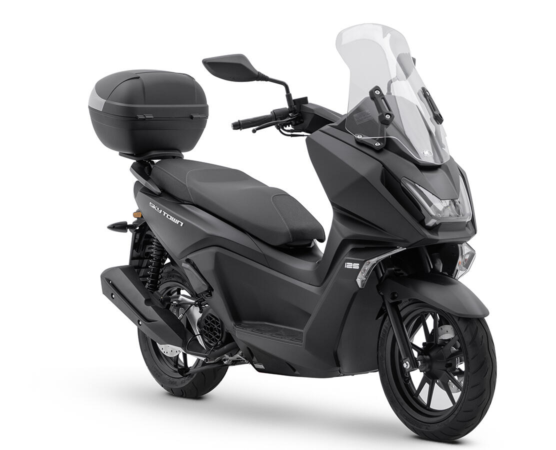 Kymco Skytown 125, as chaves da cidade também são baratas