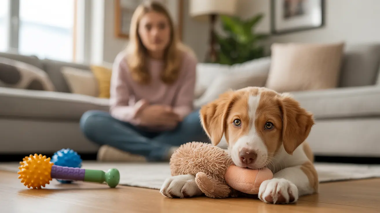 A Importância dos Brinquedos na Adaptação de Filhotes