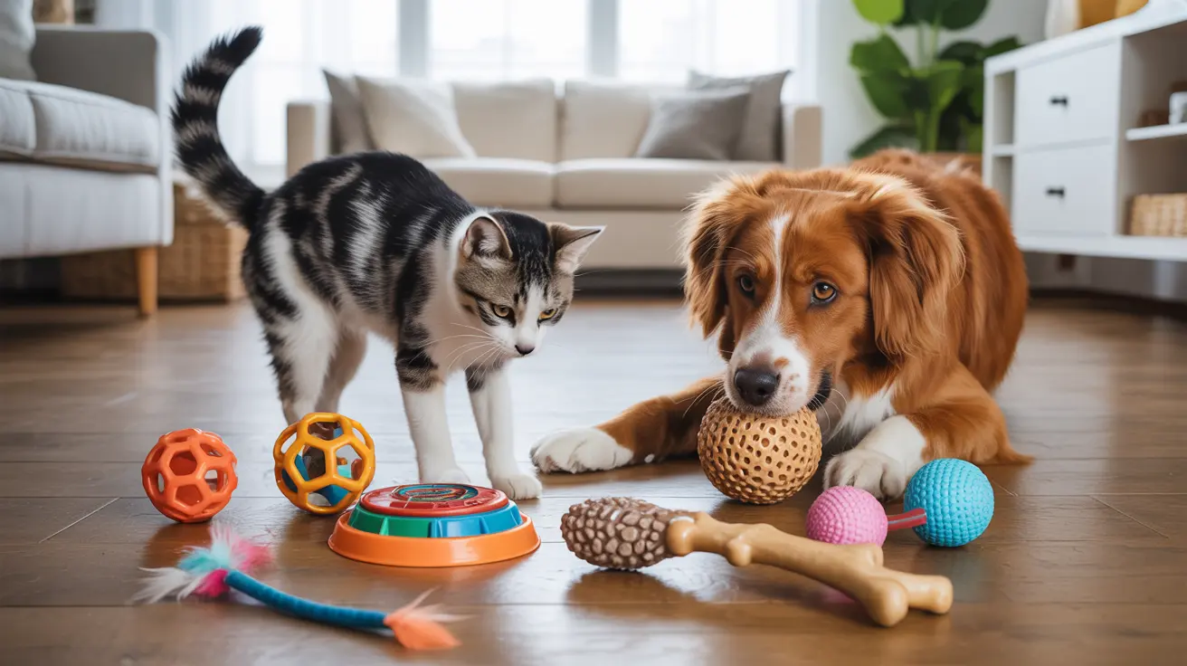 O Papel Vital dos Brinquedos no Equilíbrio Emocional dos Pets