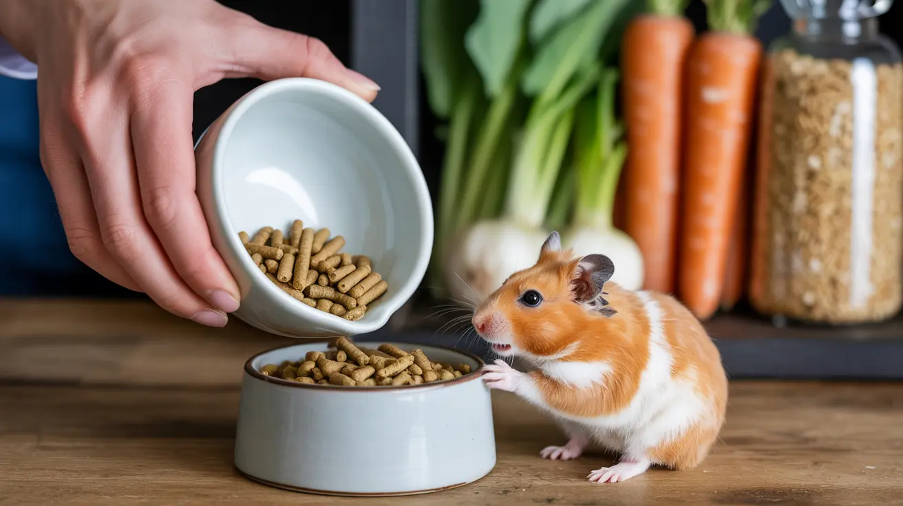A Base de uma Dieta Saudável para Hamsters