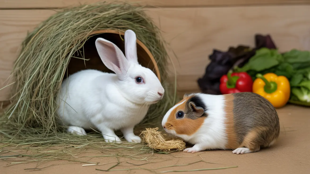 Benefícios Específicos para Coelhos e Porquinhos-da-Índia